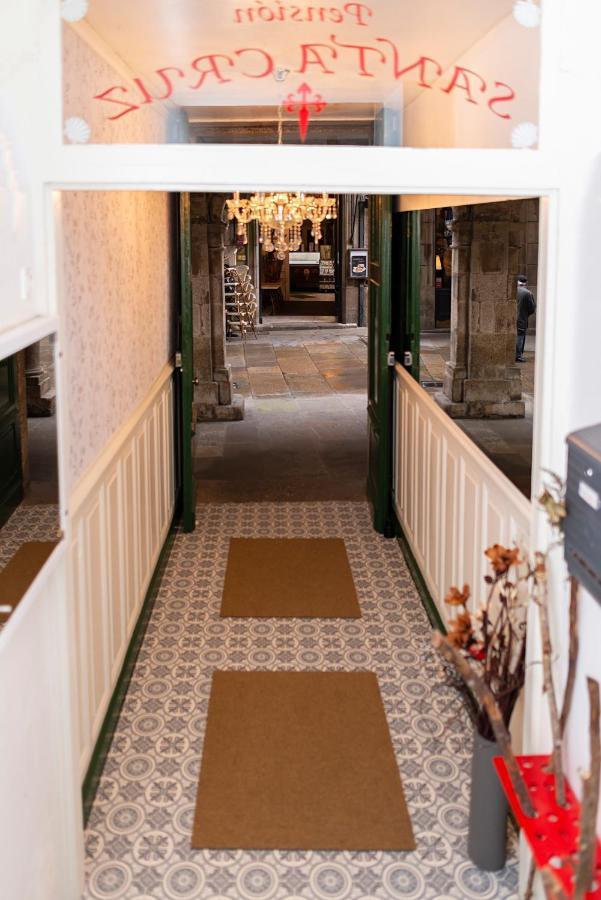 Hostal Santa Cruz ซานติอาโก เด กอมโปสเตลา ภายนอก รูปภาพ